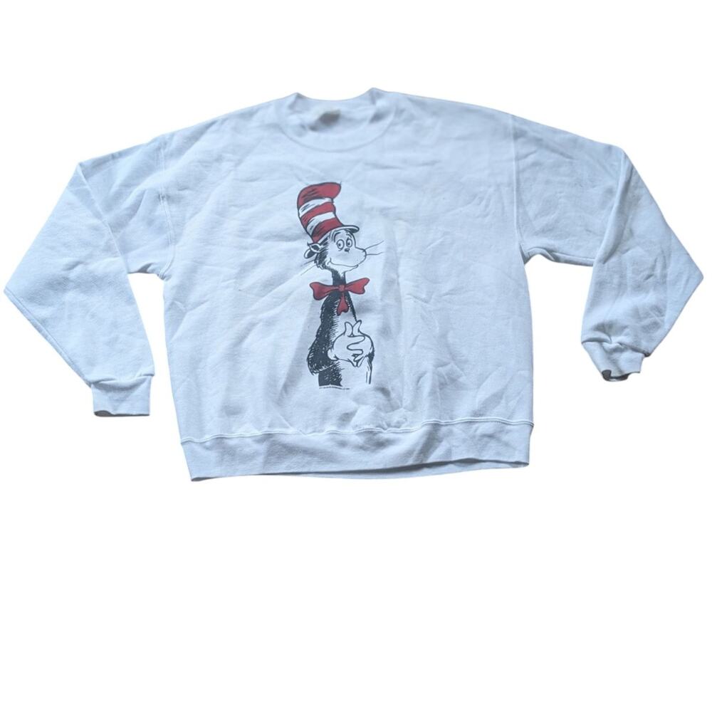 Dr Seuss Vintage Junior Large Cat in the Hat Sweatshirt